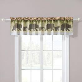 Greenland Home Fashions - Greenland Home by The Lake Window Valance - 84x16+2" - Natural