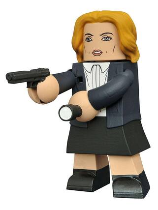 Front. Diamond Comic - The X-Files (2016): 4" Scully Vinimate Vinyl Figure.