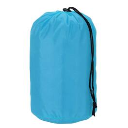 Unique Bargains - Stuff Sack, Nylon Waterproof Storage Sack, Portable Drawstring Dry Bag with Toggle, 7x13Inch, for Camping - Blue