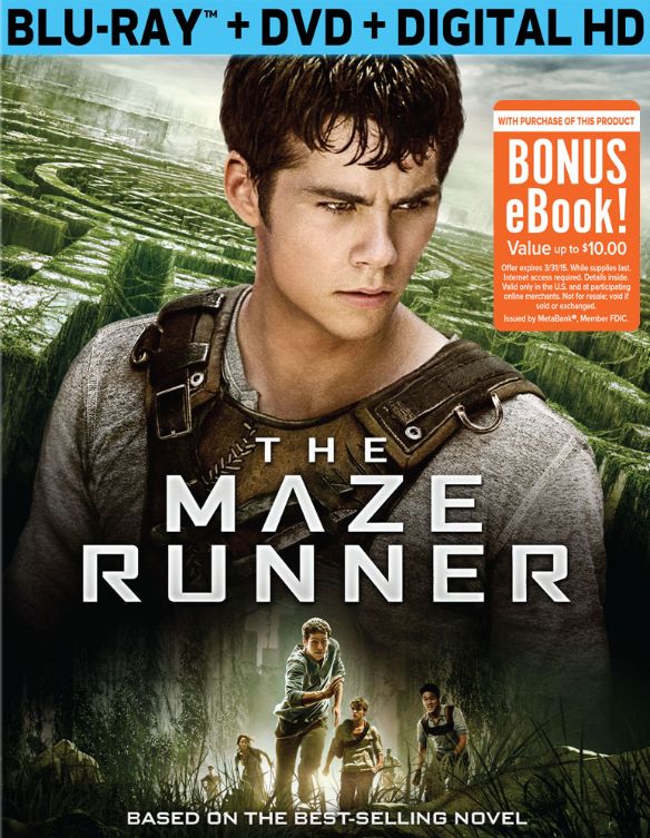  The Maze Runner [Includes Digital Copy] [Blu-ray/DVD] [Bonus eBook] [2014]