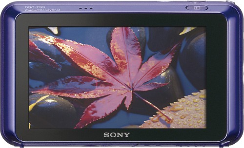 Best Buy: Sony Cyber-shot T99 14.1-Megapixel Digital Camera Violet DSCT99  Violet