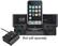 Front Standard. Dual - 50W x 4 Apple® iPod® Docking Station with MP3 Playback.