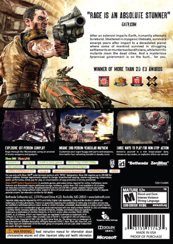 Rage Xbox 360 11743 - Best Buy