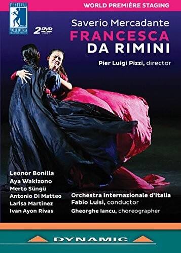 Front. Mercadante: Francesca da Rimini   - DVD.