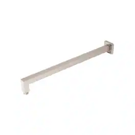 Alfi - Brushed Nickel 20" Square Wall Shower Arm - Silver