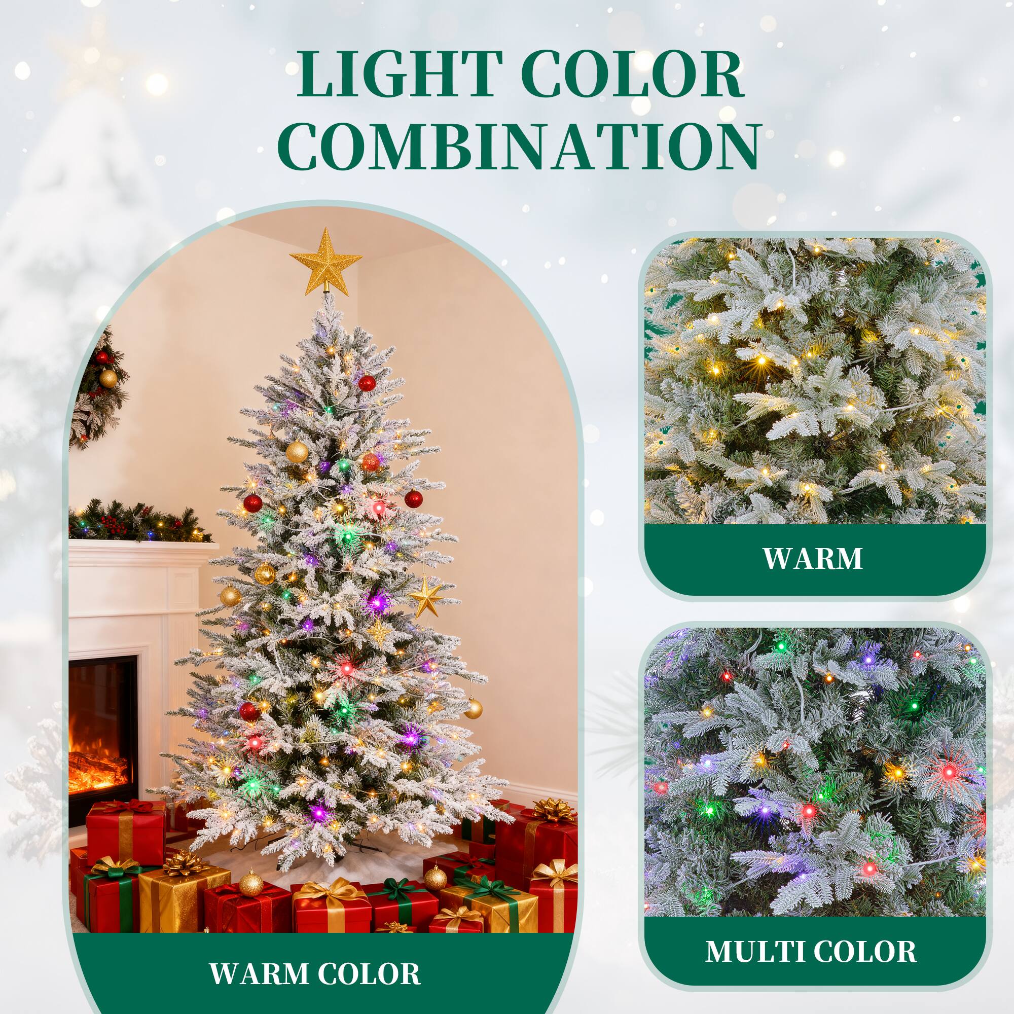 LIGHT COLOR COMBINATION

WARM COLOR

WARM

MULTI COLOR