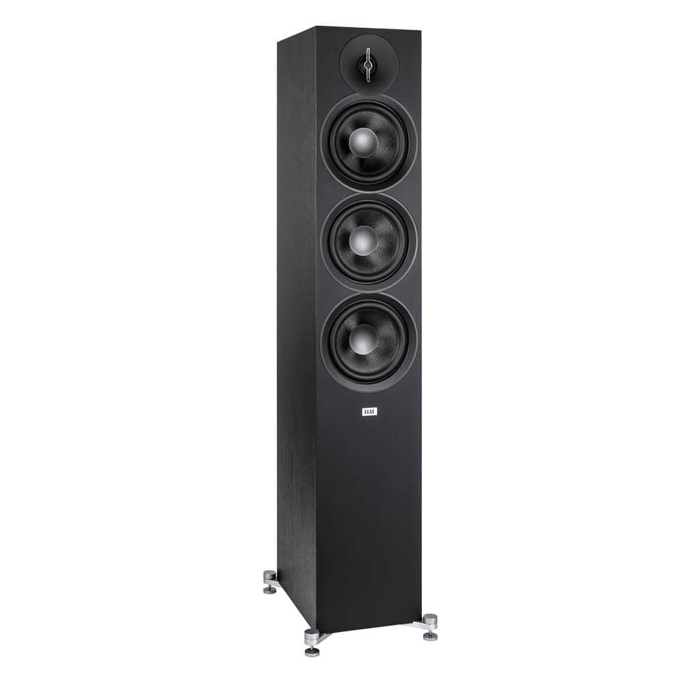 ELAC - Debut 3.0 - 6.5" Floor Speaker DF63-BK - Black