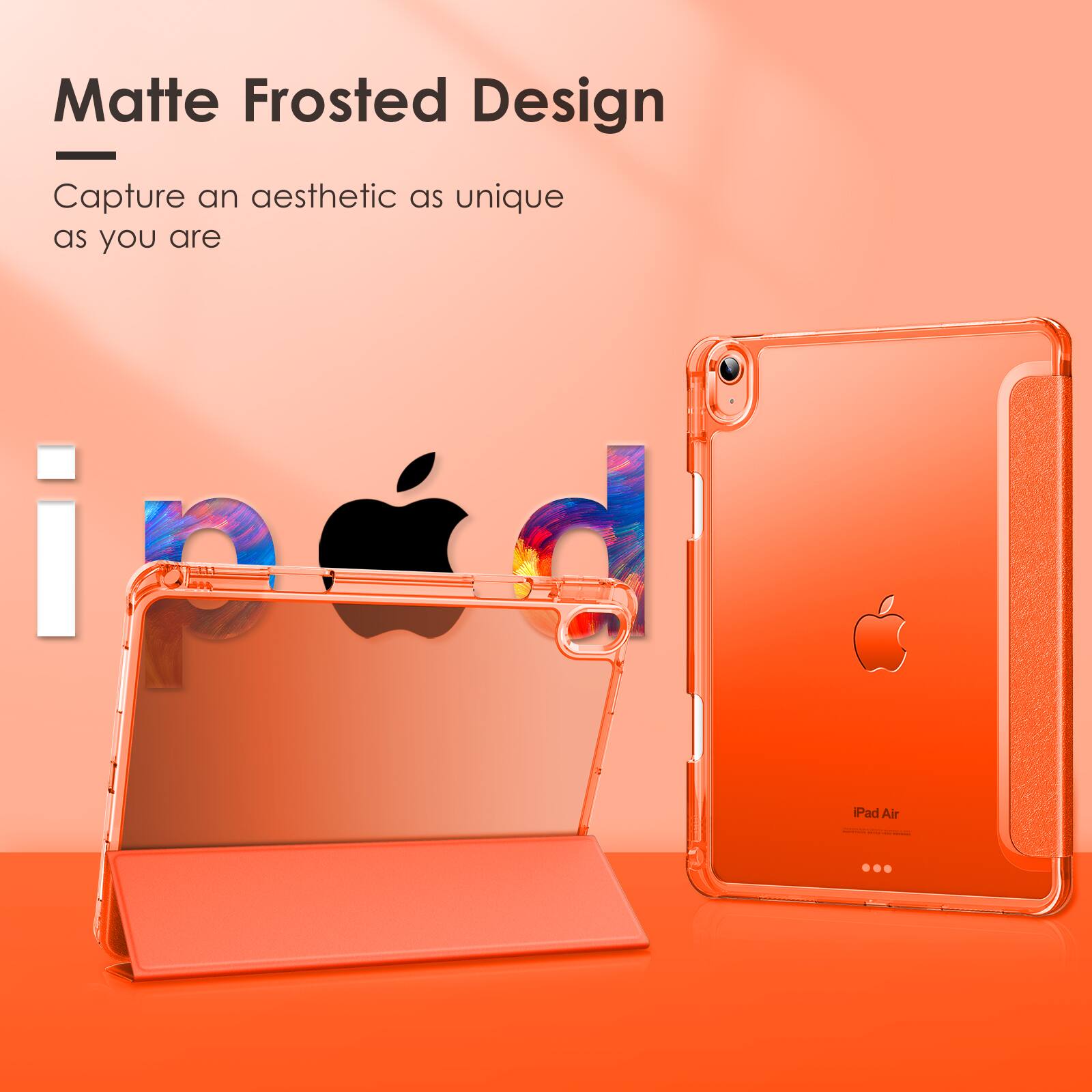 Matte Frosted Design  
Capture an aesthetic as unique as you are