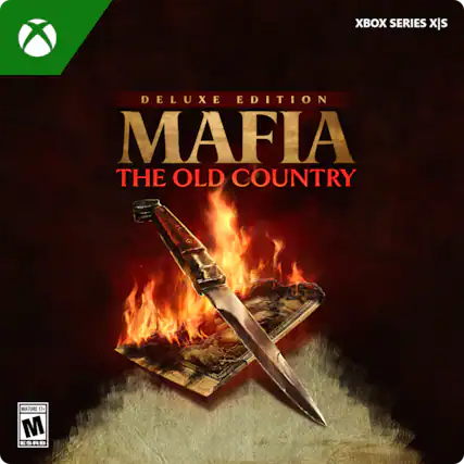 XBOX SERIES X|S DELUXE EDITION MAFIA THE OLD COUNTRY MATURE 17+ M ESRE - M (Mature 17+)