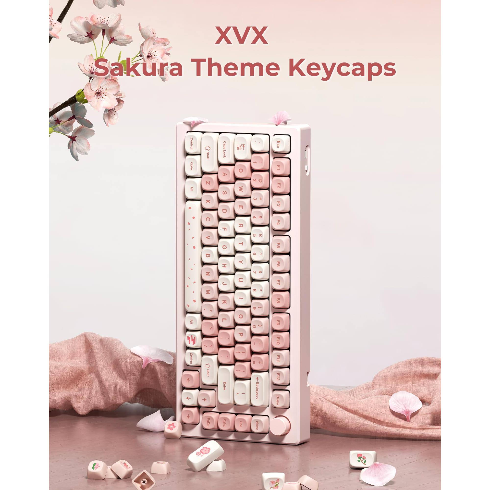 XVX Sakura Theme Keycaps

Caps Lock 1 F1 = 1 e N x C = 2 A V a on O L i W H T Y C d na 3 - - - - 1 T - - 0 . nE La D F4 a 2 F7 2 F10 F11 F12 PUO