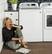 Alt View 24. GE - 4.8 Cu. Ft. High-Efficiency Top Load Washer - White/Silver Backsplash.