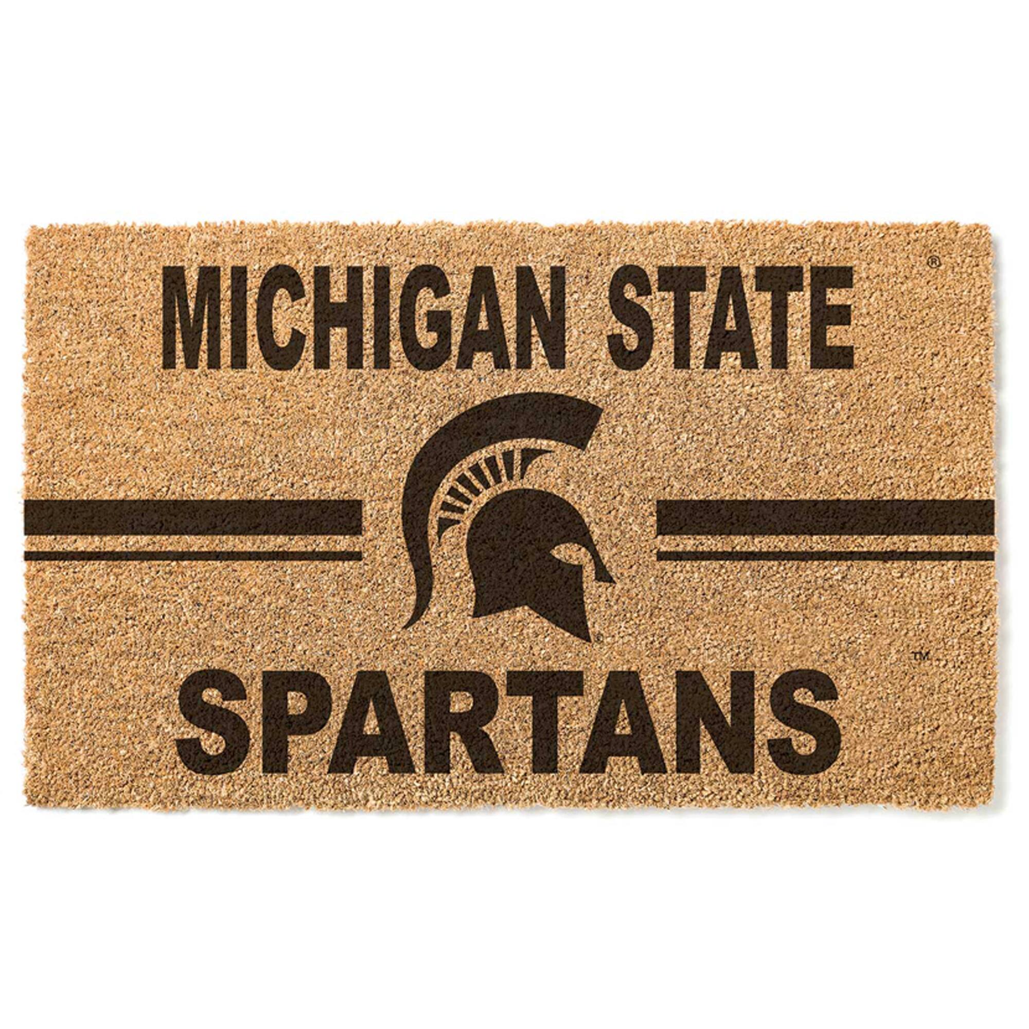 Michigan State Spartans 18" x 30" Team Logo Doormat