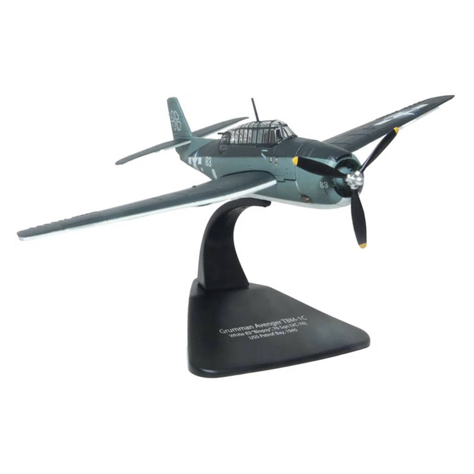 00 83 7 83 M-1 1C Grumman Avenger TBM-1C Avenger 76 Son (C76 8S) nopey Bey. 1945 Whate UWS Peteu