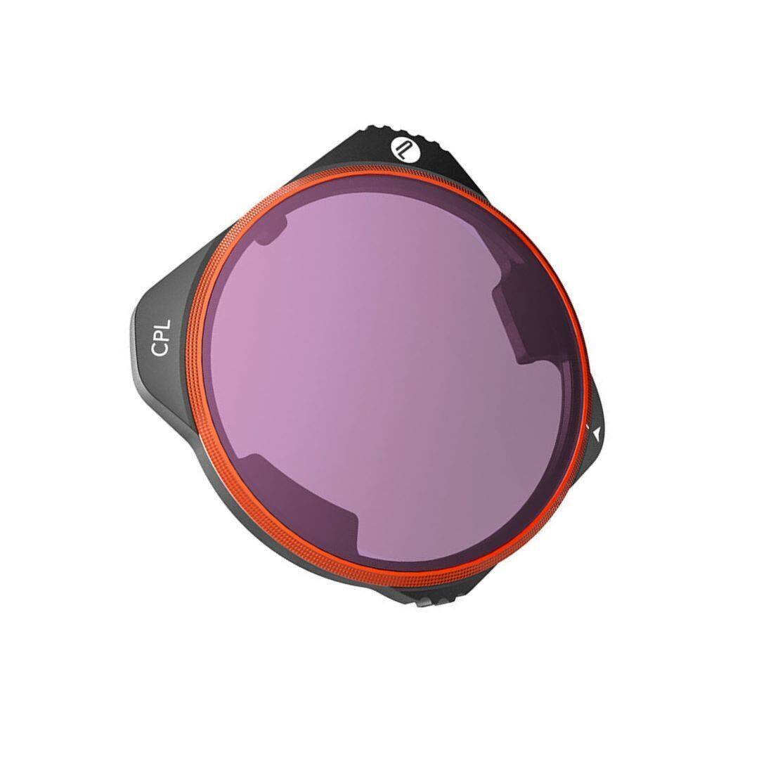 Left. PGYTECH - PGYTECH DJI Mavic 3 Pro CPL Filter (Professional) with Ergonomic Design and Scratch-Resistant Glass.