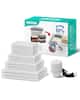 VEVOR
VACUUM STORAGE BAGS
SAVES UP TO
80% OF STORAGE SPACE
LARGE
SMALL
ALL-UP
11 PIECES