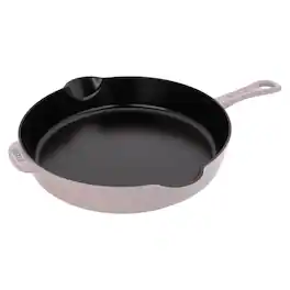 Staub - Cast Iron 11-inch Traditional Deep Skillet - Lilac