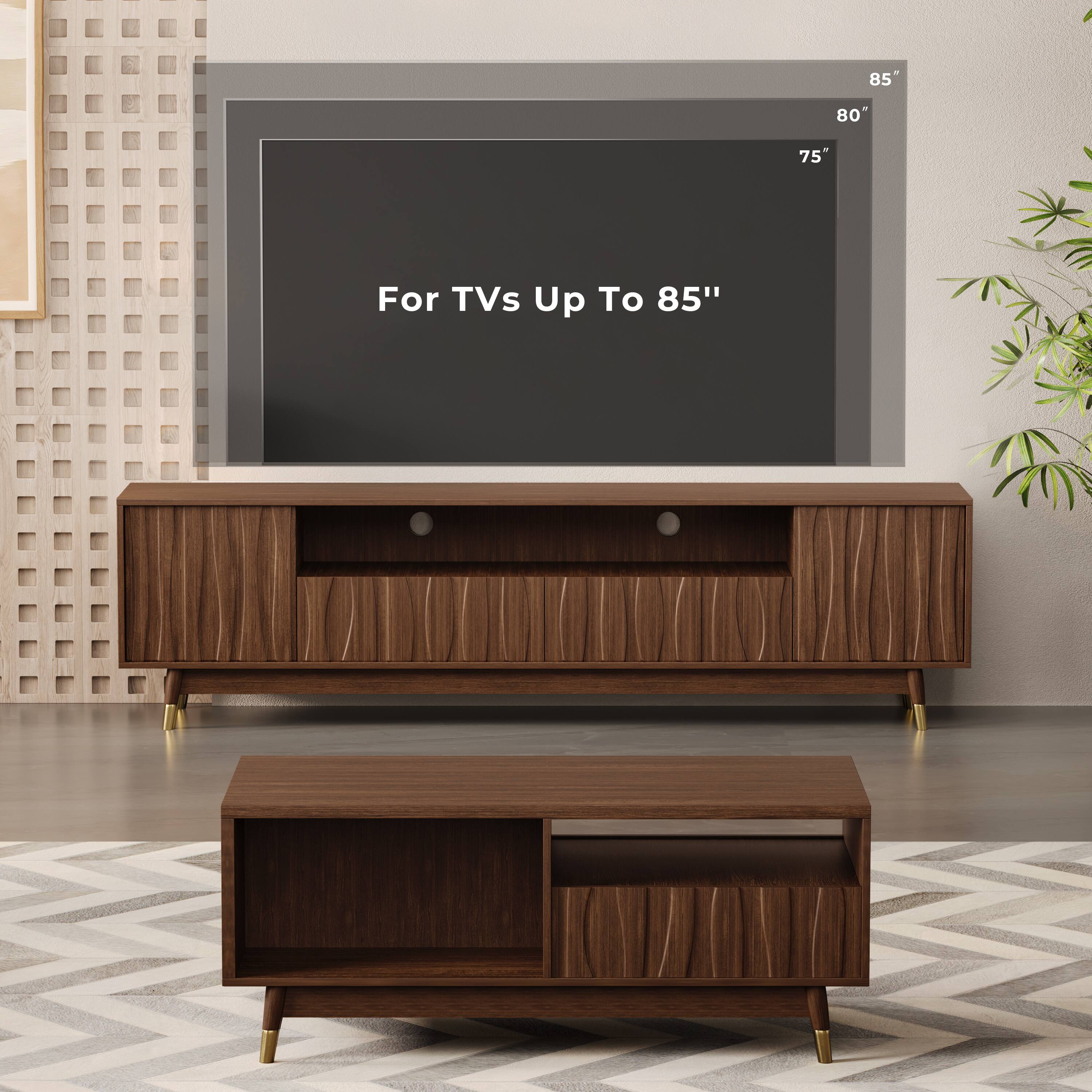 For TVs Up To 85"  
75" 80" 85"