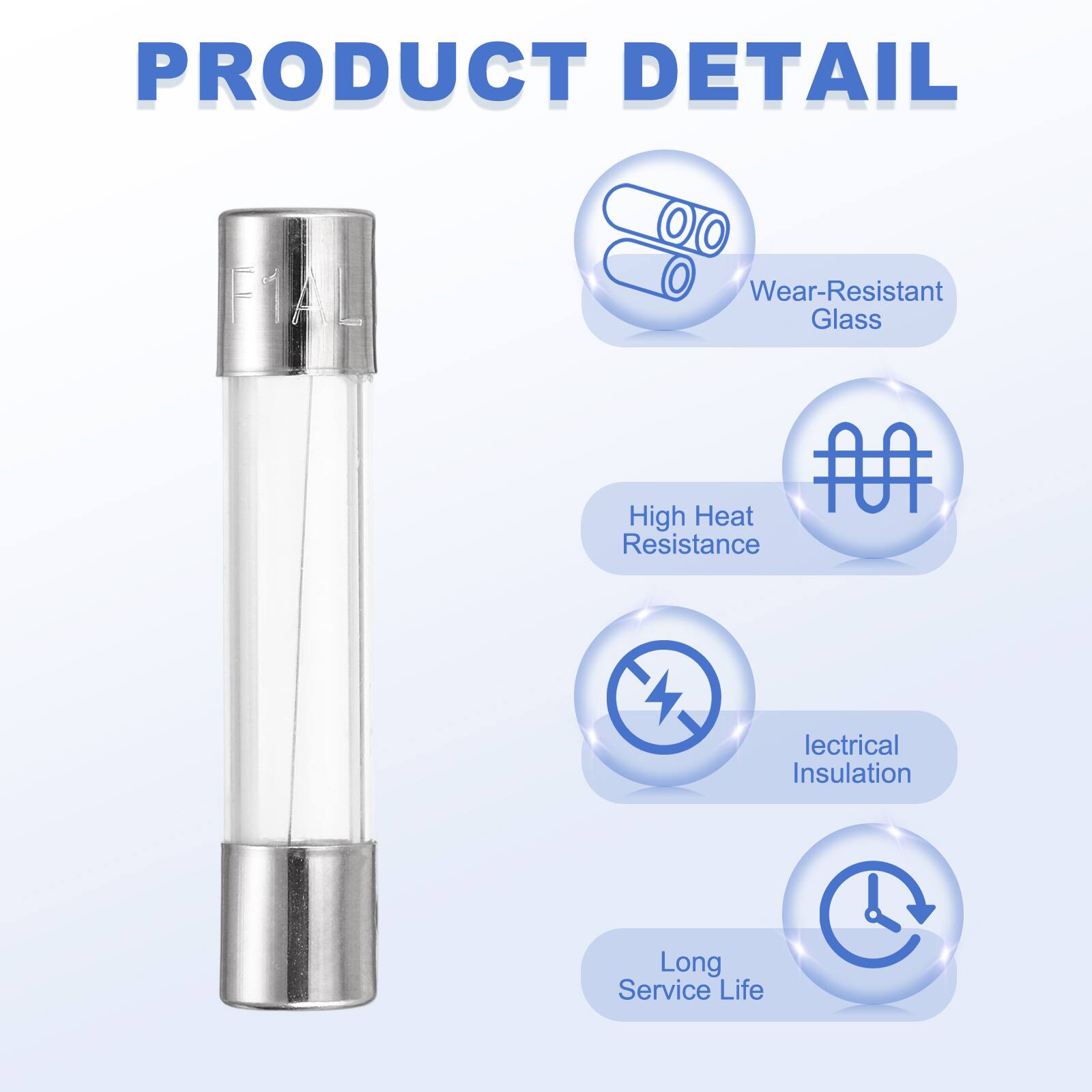 PRODUCT DETAIL

- Wear-Resistant Glass
- High Heat Resistance
- Electrical Insulation
- Long Service Life