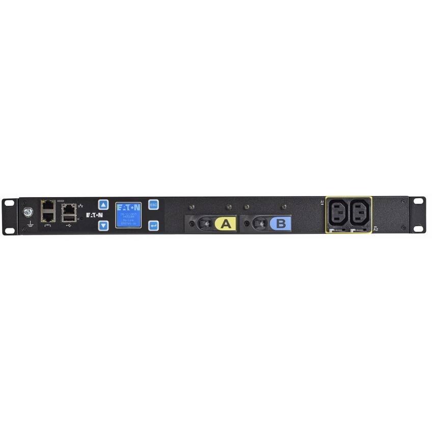 Eaton Controller Pdu Rack Eaton Metered Input Rack PDU 5.76 kW max 200 240V 24A 1U Single Phase ...