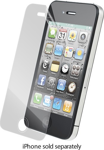  ZAGG - InvisibleShield for Apple® iPhone® 4 - Clear