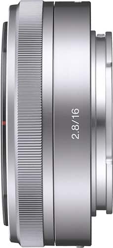 Sony 16mm f/2.8 E Mount Wide Angle Lens Silver - Best Buy Sony 16mm f/2.8 E Mount Wide Angle Lens Silver - Best Buy