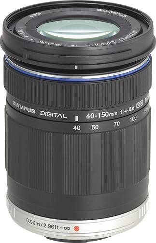 Best Buy: Olympus M.Zuiko 40 mm 150 mm f/4 5.6 Zoom Lens for Micro