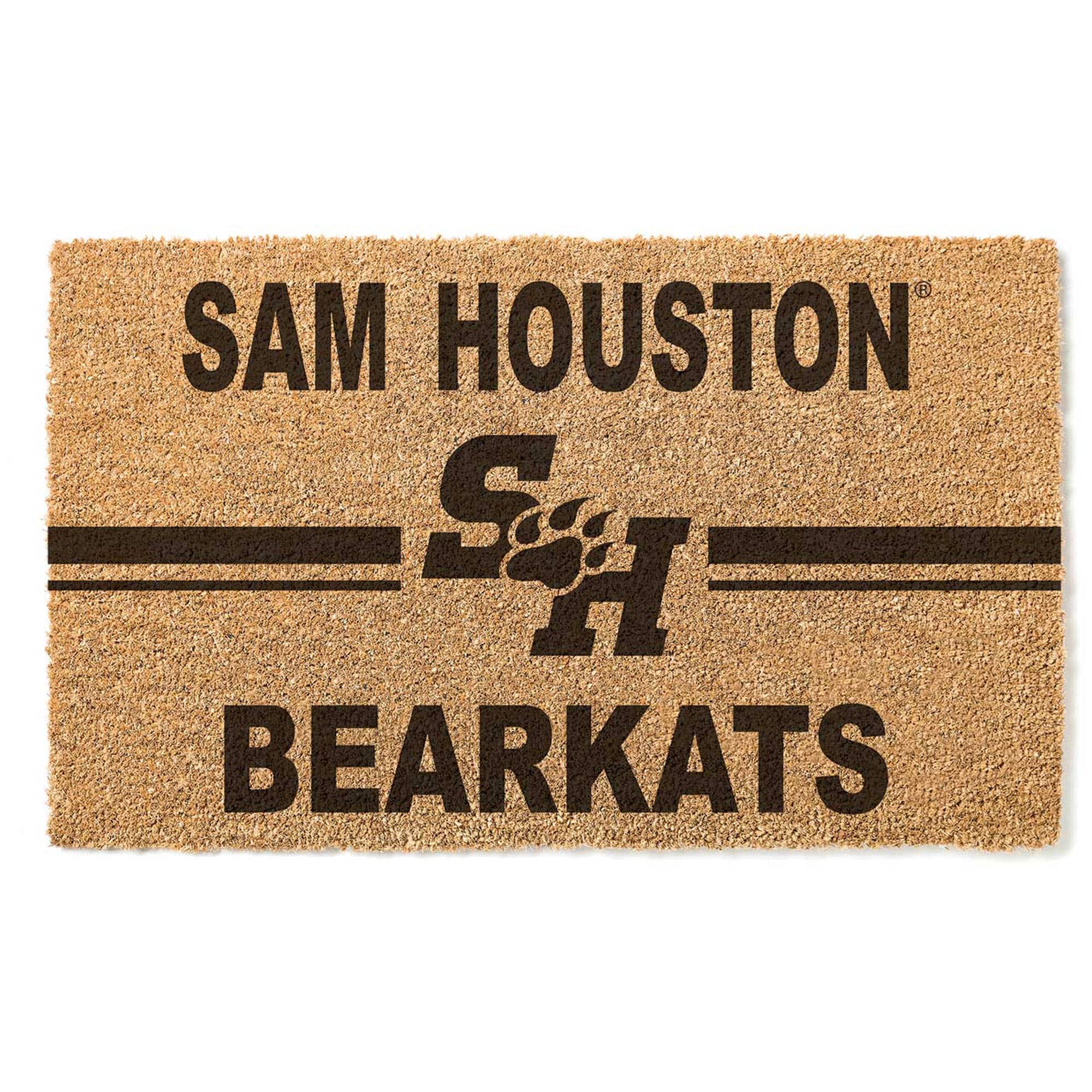 Jardine - Sam Houston State Bearkats 18" x 30" Team Logo Doormat - Brown
