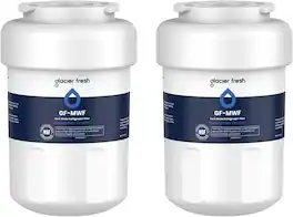GLACIER FRESH - Replacement for MWF Refrigerator Water Filters, SmartWater MWFP, MWFA, 2 Pack