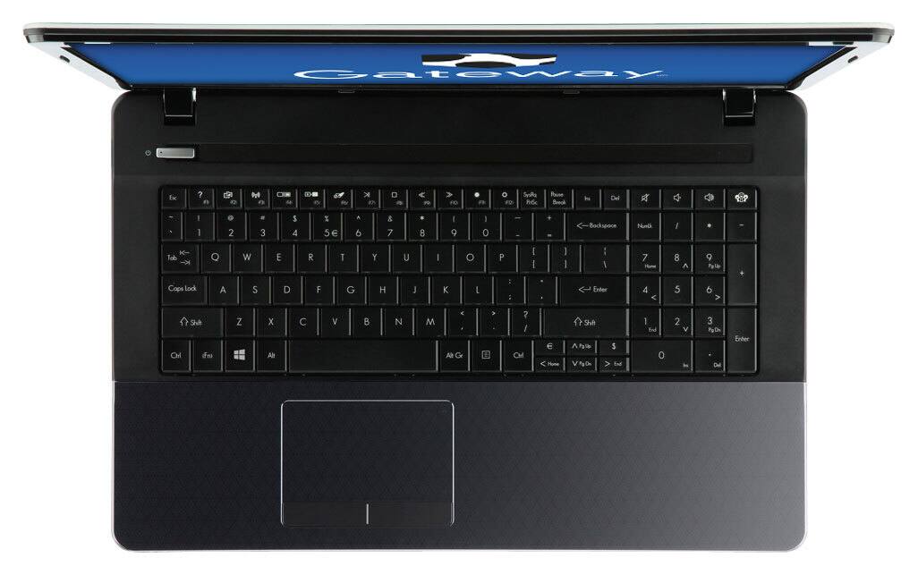 Alt View Standard 1. Acer - Gateway 17.3" Laptop - 6GB Memory - 750GB Hard Drive - Silky Silver.