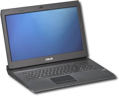 Angle Standard. Asus - Refurbished Laptop / Intel® Core™ i7 Processor / 17.3" Display / 6GB Memory / 500GB Hard Drive - Black.
