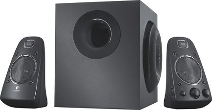 Logitech – Z623 2.1 Speaker System (3-Piece) – Black