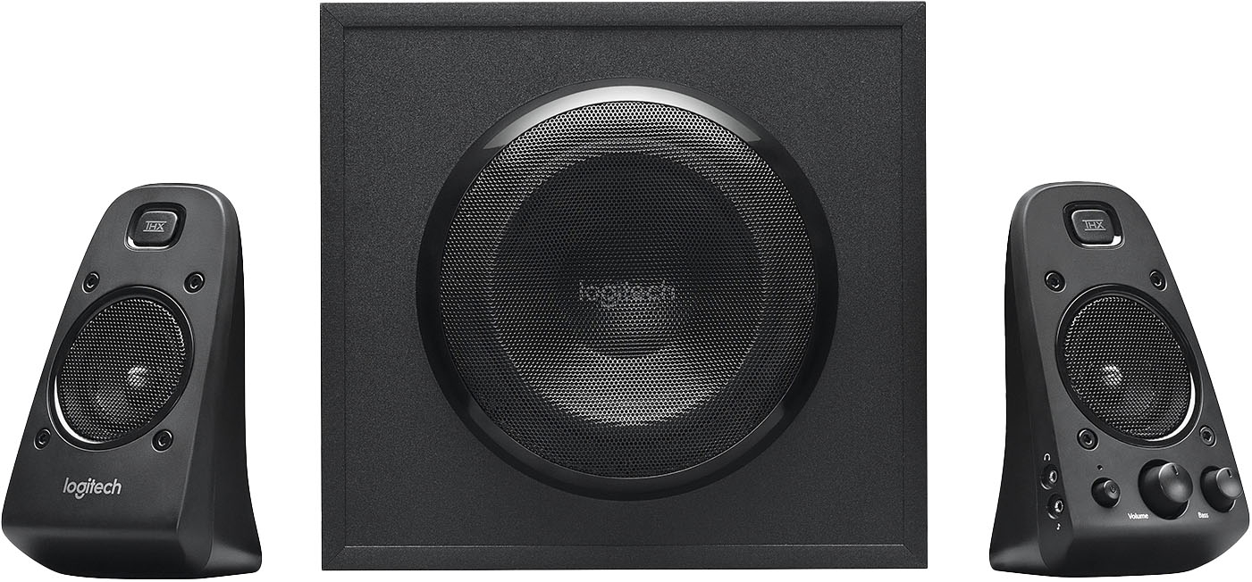 tackle Ged Lækker Logitech Z623 2.1 Speaker System (3-Piece) Black 980-000402 - Best Buy