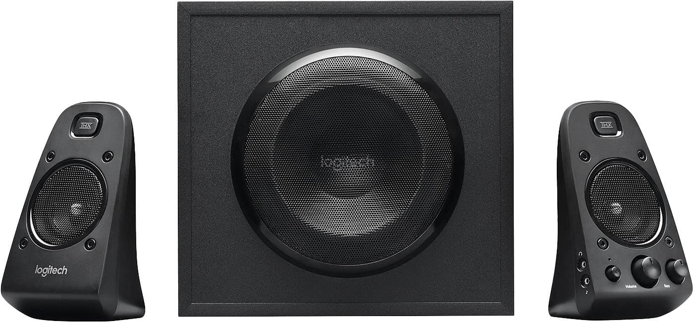 Logitech - Z623 2.1 Speaker System (3-Piece) for PC - Black - Front_Zoom
