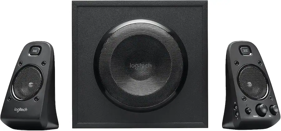 Sound System For Computer Logitech Z623 2.1 Speaker System (3 Piece) for PC Black - Best Buy