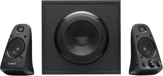 Front Zoom. Logitech - Z623 2.1 Speaker System (3-Piece) - Black.