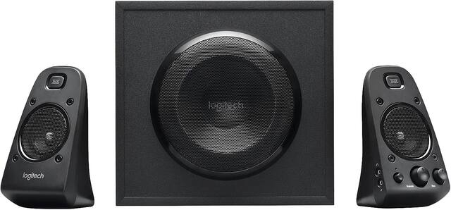 Logitech - Z623 2.1 Speaker System (3-Piece) for PC - Black