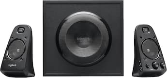Logitech Z623 2.1 Speaker System (3 Piece) for PC Black - Best Buy Logitech Z623 2.1 Speaker System (3 Piece) for PC Black - Best Buy