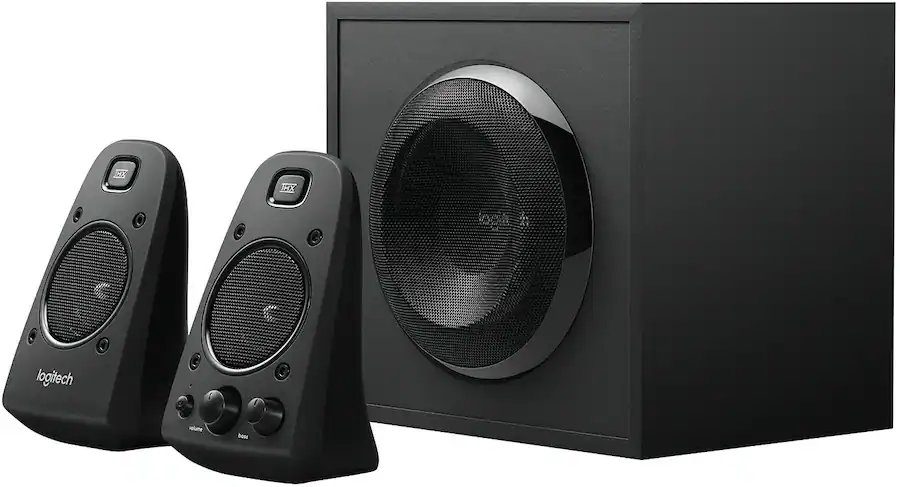 Sound System For Computer Logitech Z623 2.1 Speaker System (3 Piece) for PC Black - Best Buy