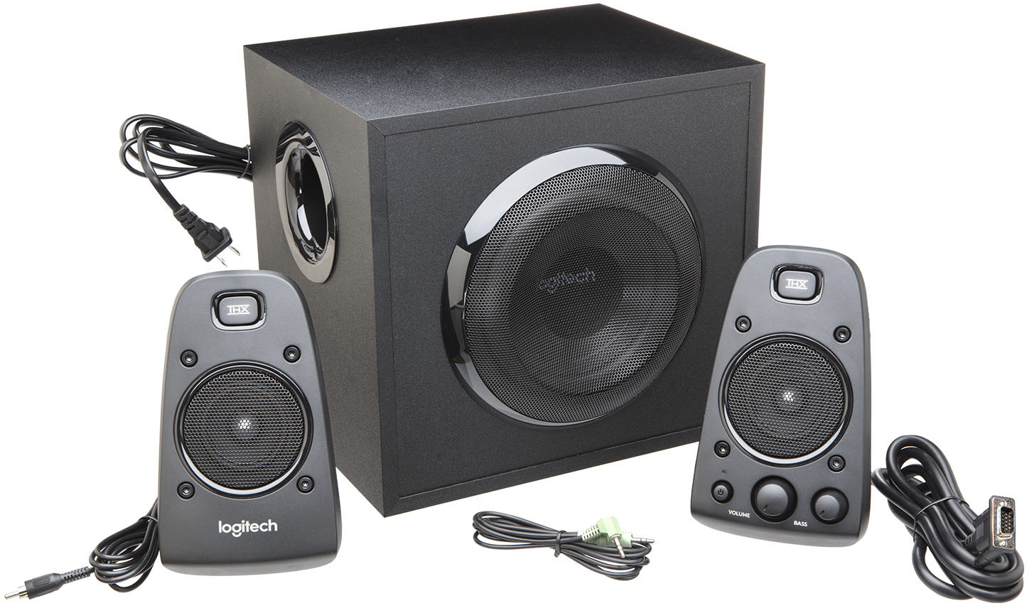 ulækkert scarp Hævde Logitech Z623 2.1 Speaker System (3-Piece) Black 980-000402 - Best Buy