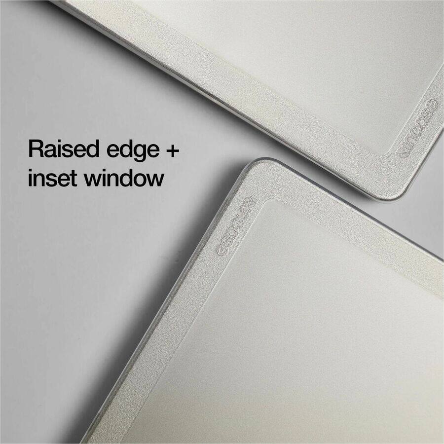 Raised edge + inset window