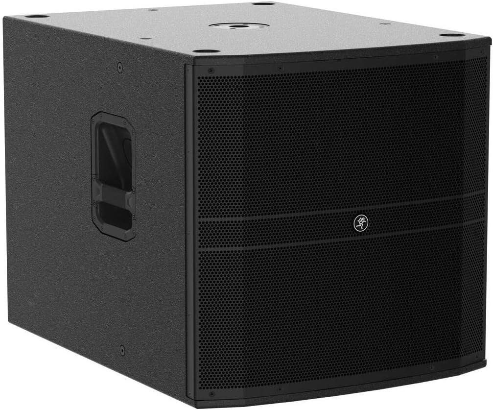 Front. Mackie - 18-inch 2000W Powered Subwoofer with Impulse DSP Module, Cardioid Mode, Variable Crossover and DRM Control Dashboard.
