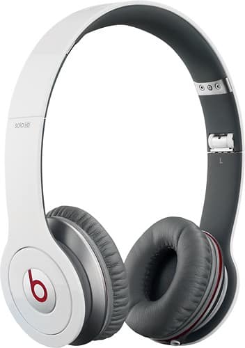 Angle Standard. Beats by Dr. Dre - Beats Solo HD On-Ear Headphones - White.