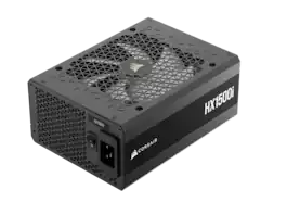 CORSAIR - HXi Series HX1500i 80 PLUS Platinum Fully Modular Ultra Low-Noise ATX 3.1 and PCIE 5.1 Power Supply - Black