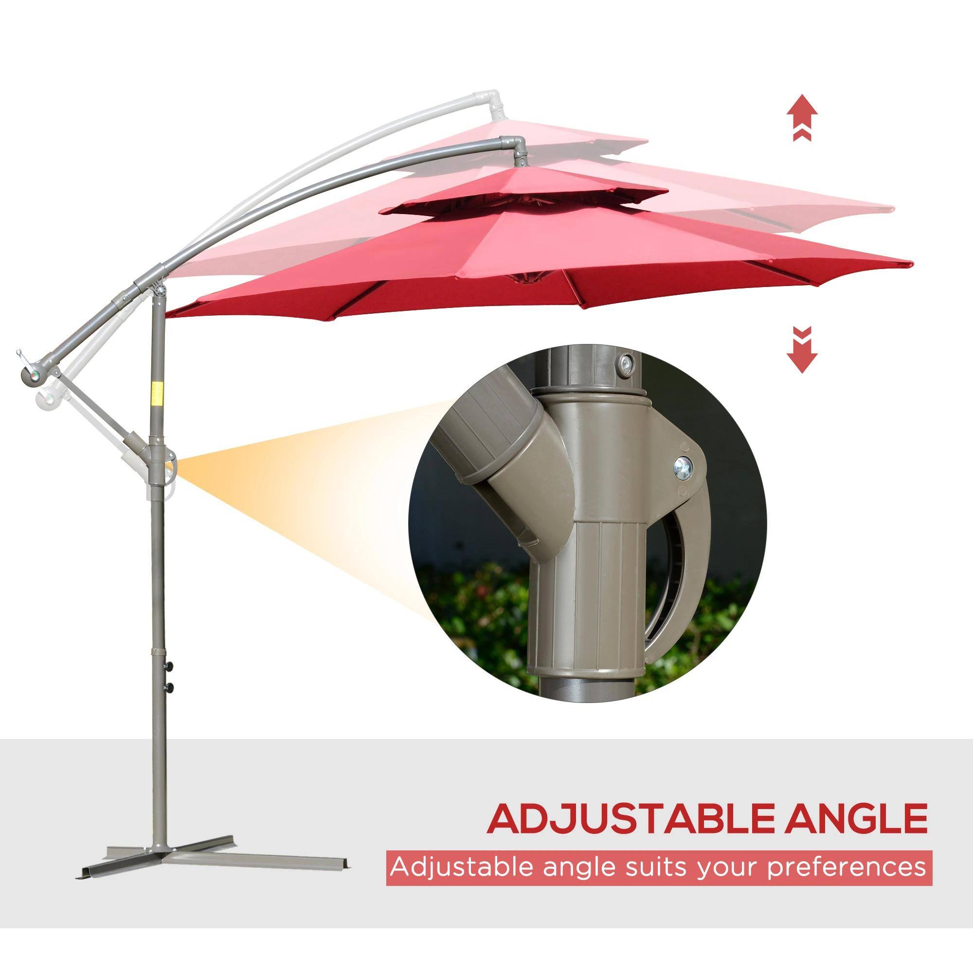 ADJUSTABLE ANGLE  
Adjustable angle suits your preferences
