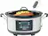 Front Standard. Hamilton Beach - Set 'n Forget 6-Quart Programmable Slow Cooker - Stainless-Steel/Black.