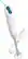Angle. Hamilton Beach - Turbo-Twister 2-Speed Hand Blender - White.