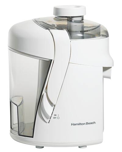 Hamilton Beach - HealthSmart Juice Extractor - White-Front_Standard 