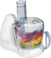 Hamilton Beach - PrepStar 8-Cup Food Processor - White - Angle_Standard