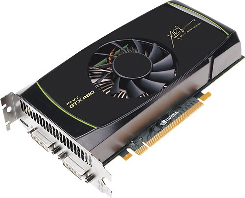  PNY - NVIDIA GeForce GTX 460 1GB GDDR5 PCI Express Graphics Card