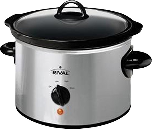 rival slow cooker replacement parts: Crock-Pot SCVC609SS 6-Quart Oval  Programmable Slow Cooker, Stainless Steel